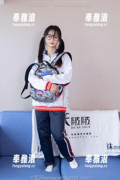 BoBoSocks袜啵啵 - 细看芝士的厚白丝小腿袜，精选写真集，恍惚中让人觉得有点成就感？