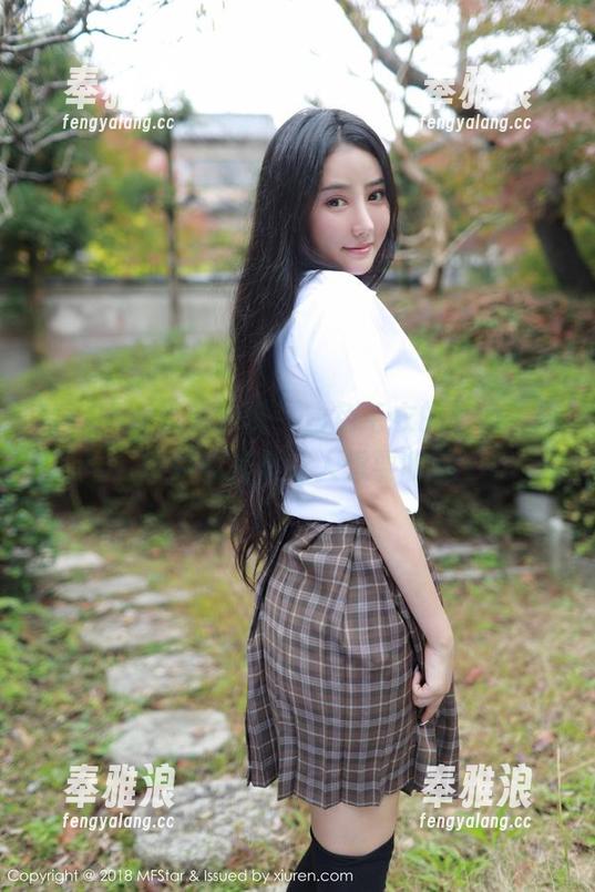 MFStar模范学院-薛琪琪 MFStar模范学院 - 白色毛衣的魔力,薛琪琪照片集让人想要收藏