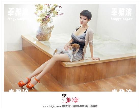 TuiGirl-纯小希 TuiGirl - 哈哈,纯小希姐姐图包!精致得让我想当你的弟弟!