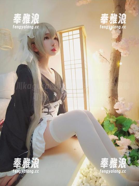 古川kagura 古川kagura的定制力,女仆装下的致命可爱,谁能抵挡得住啊!