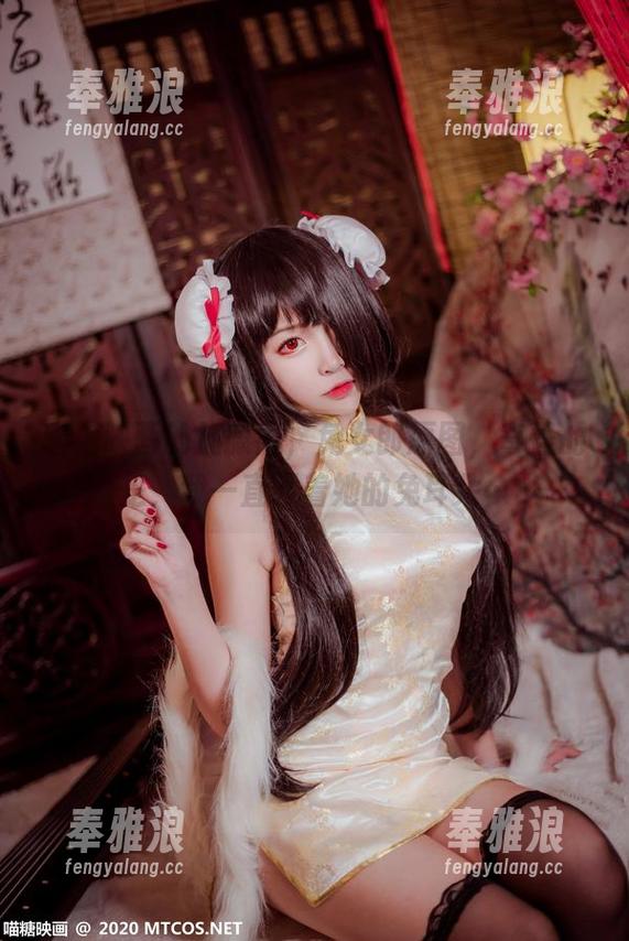喵糖映画的加藤惠，兔女郎原图，奇怪的是，我一直盯着她的兔耳朵…